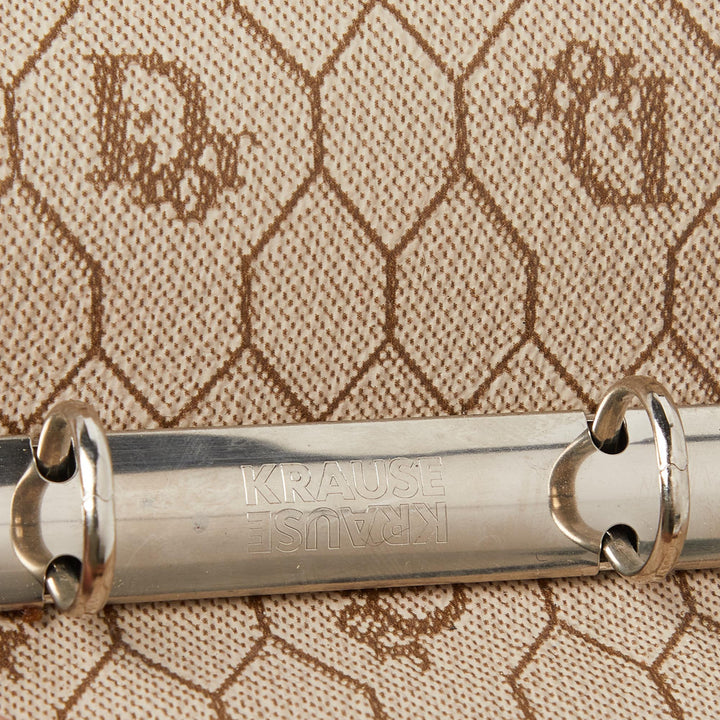 Top quality Dior Beige Coated Canvas and Leather Agenda Cover
