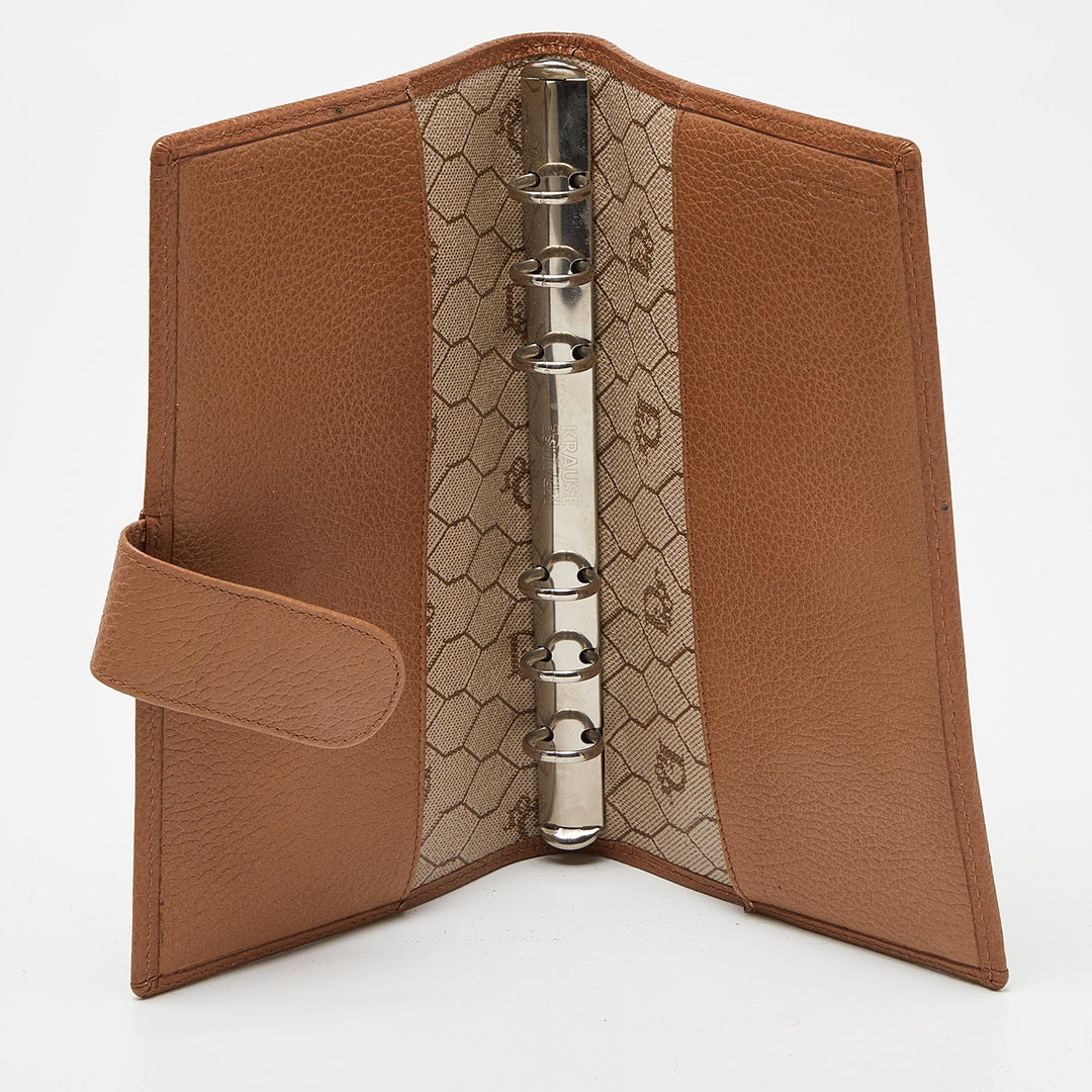 Top quality Dior Beige Coated Canvas and Leather Agenda Cover