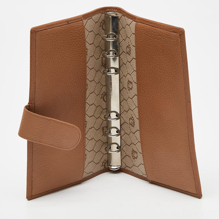 Top quality Dior Beige Coated Canvas and Leather Agenda Cover