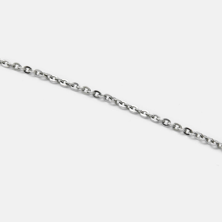 Top quality Dior Oblique Crystal Silver Tone Necklace