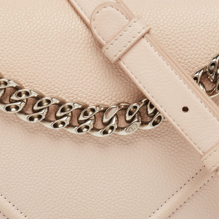 Top quality Dior Light Peach Leather Medium ama Flap Shoulder Bag