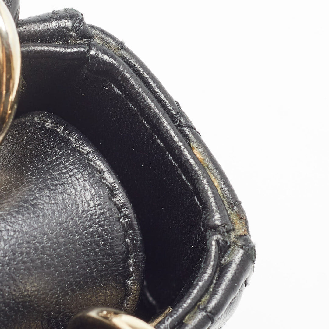 Top quality Dior Black Cannage Leather Micro Lady  Tote