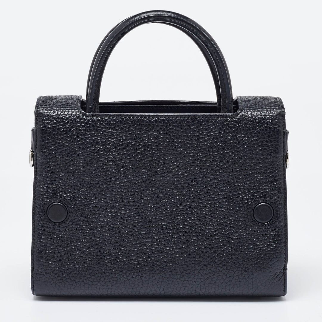 Top quality Dior Black Leather Mini ever Tote