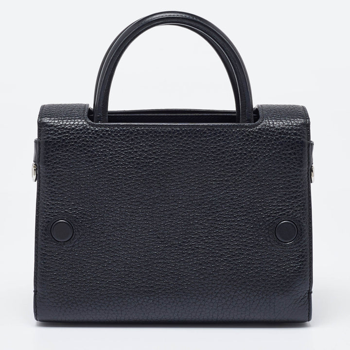 Top quality Dior Black Leather Mini ever Tote
