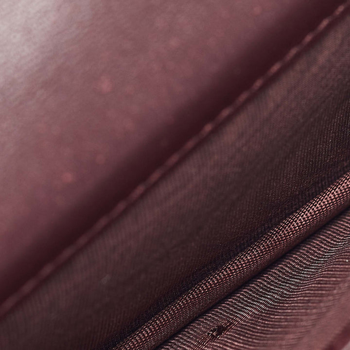 Top quality Dior Burgundy Cannage Leather Lady  Card Holder