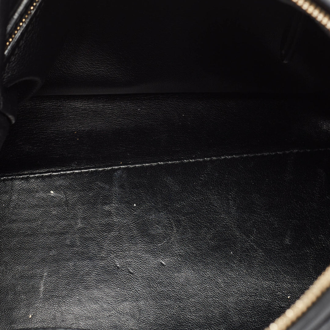 Top quality Dior Black Cannage Gaufre Leather Delices Shoulder Bag