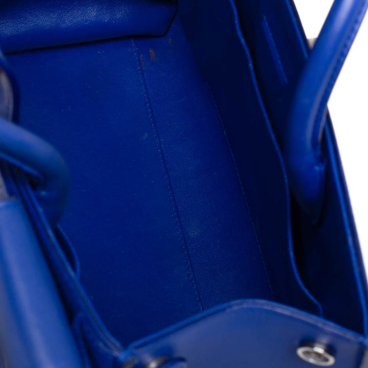 Top quality Dior Blue Pebbled Leather Medium ever Tote
