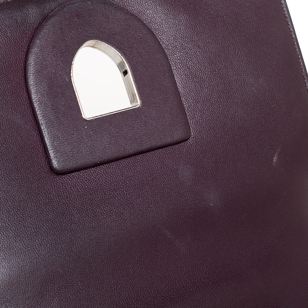 Top quality Dior Burgundy Ceramic Effect Leather ama Club Shoulder Bag