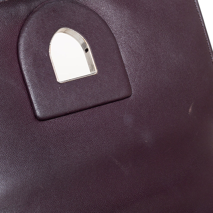 Top quality Dior Burgundy Ceramic Effect Leather ama Club Shoulder Bag