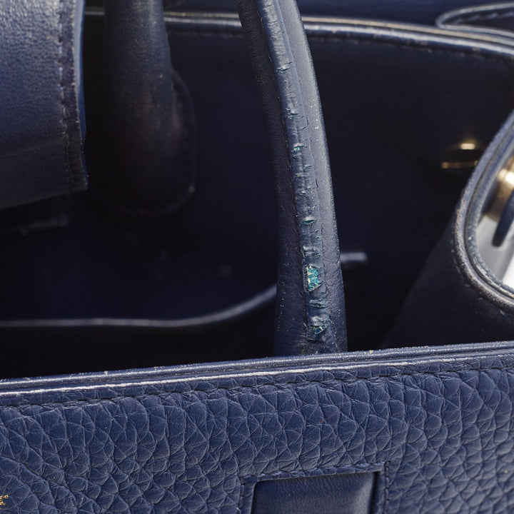Top quality Dior Blue Leather Medium ever Bag