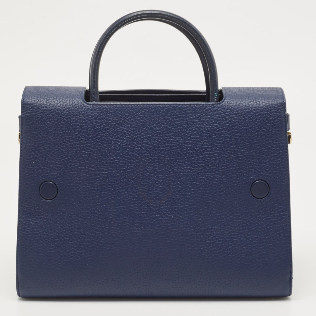 Top quality Dior Blue Leather Medium ever Bag