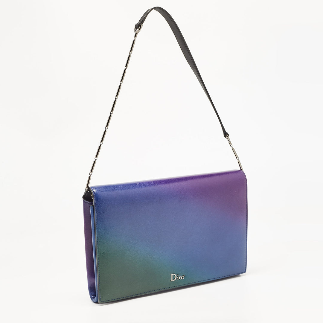 Top quality Dior Multicolor Ombre Leather Flap Bag
