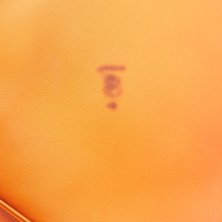 Top quality Dior Orange Leather Large issimo Shopper Tote