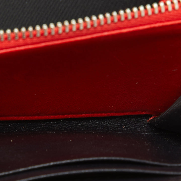 Top quality Dior Red Cannage Leather Miss  Compact Wallet