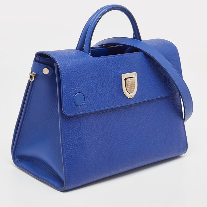 Top quality Dior Blue Leather Medium ever Tote