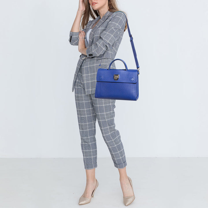 Top quality Dior Blue Leather Medium ever Tote