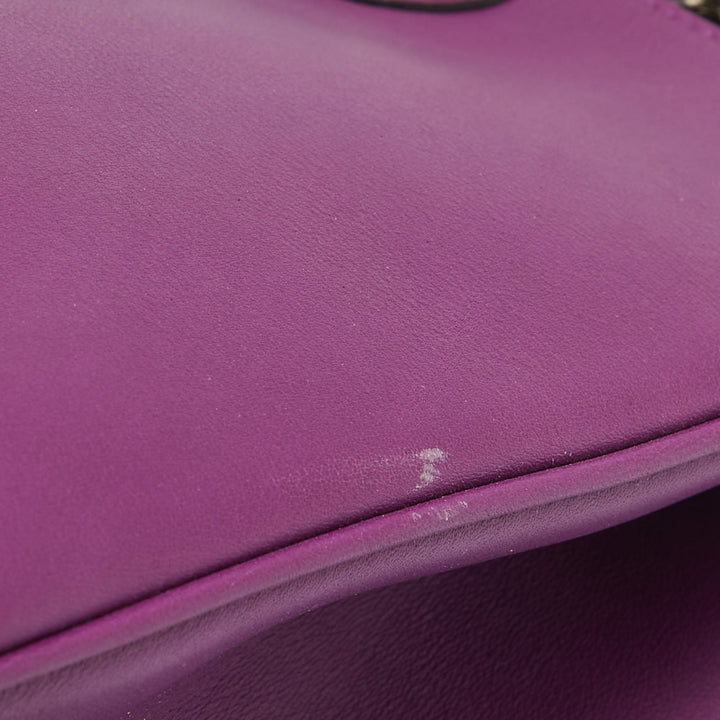 Top quality Dior Purple Leather Medium issimo Shopper Tote