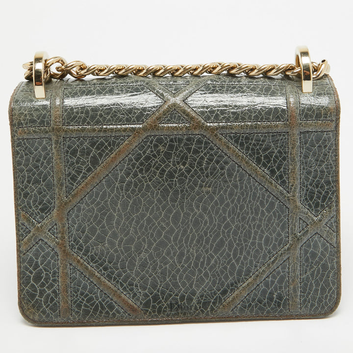 Top quality Dior Green Ceramic Effect Leather ama Club Shoulder Bag