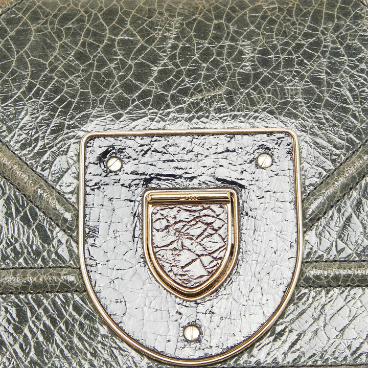 Top quality Dior Green Ceramic Effect Leather ama Club Shoulder Bag