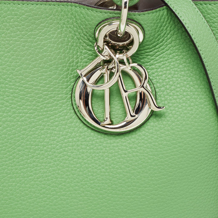 Top quality Dior Green Leather Large issimo Shopper Tote
