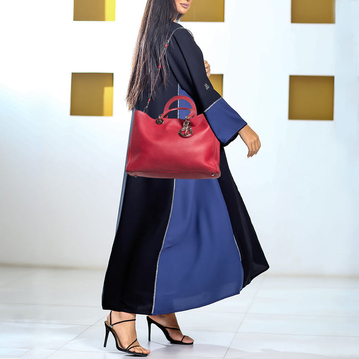 Top quality Dior Red Leather Large issimo Shopper Tote