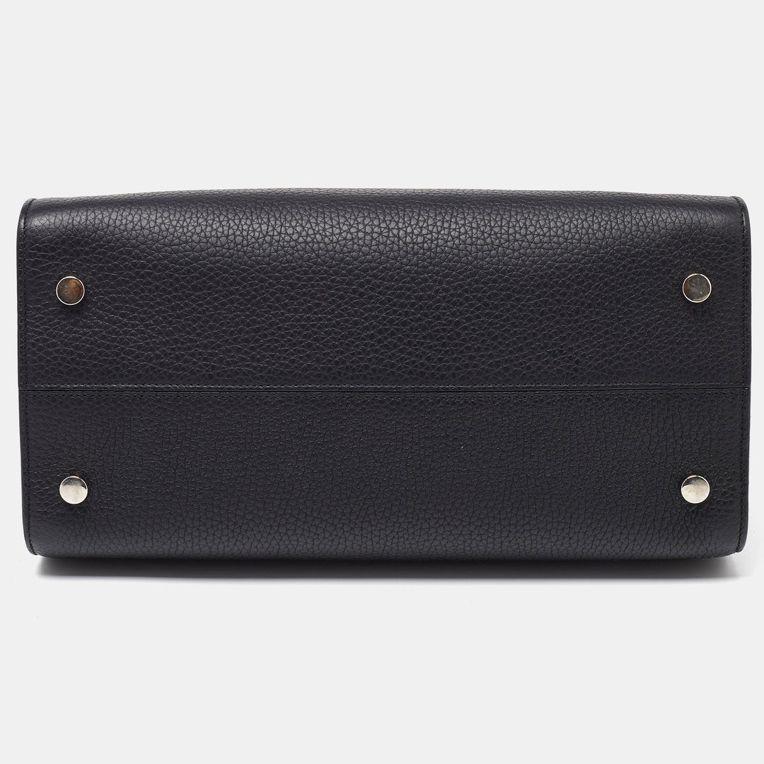 Top quality Dior Black Leather Medium ever Bag