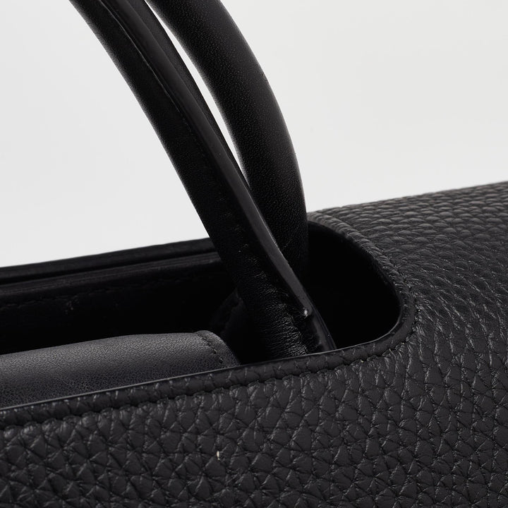 Top quality Dior Black Leather Medium ever Bag