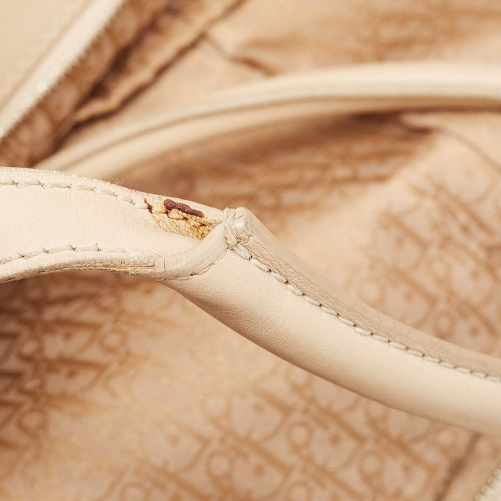 Top quality Dior Beige/Brown Printed Canvas and Leather St. Tropez Tote