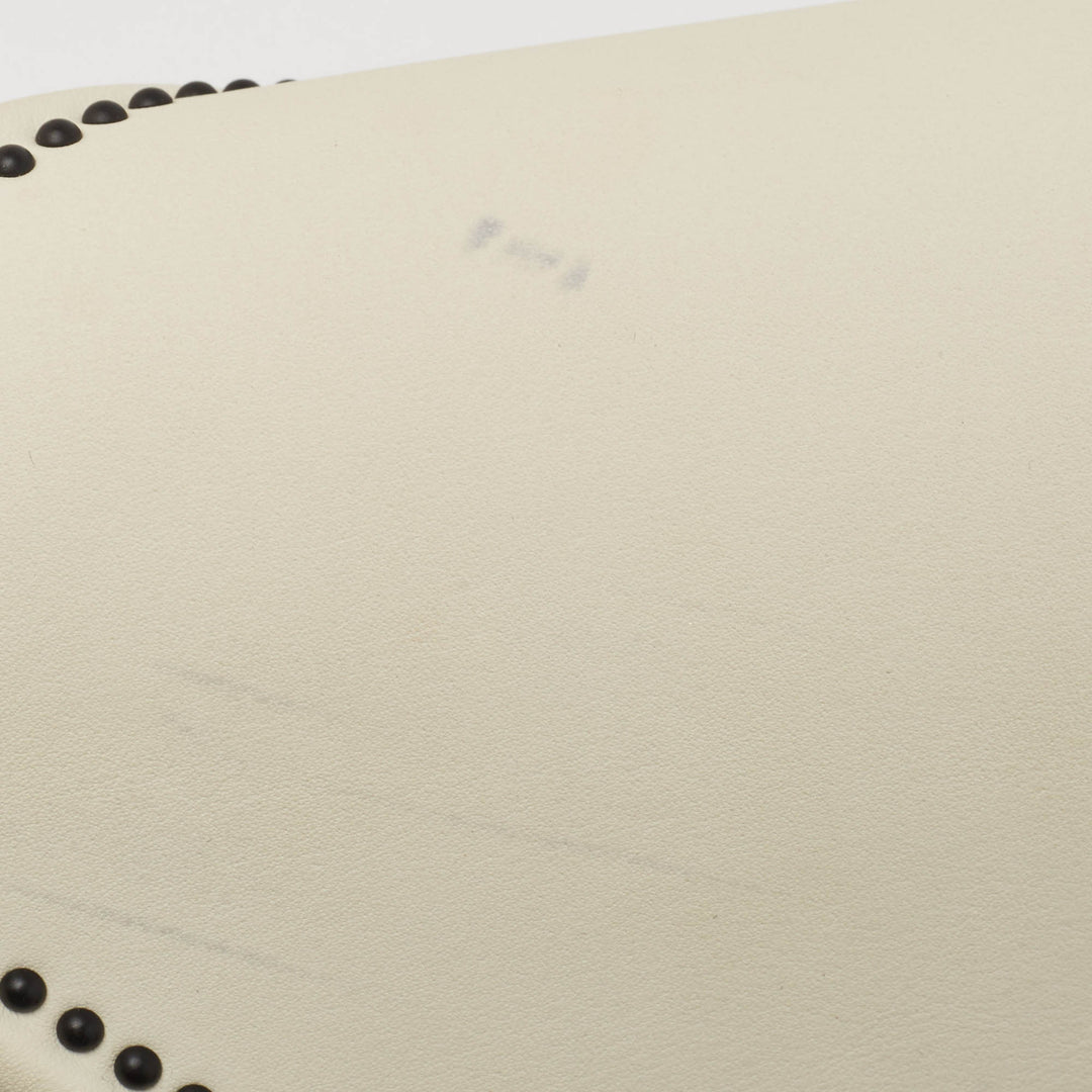 Top quality Dior White Leather Medium ama Flap Shoulder Bag