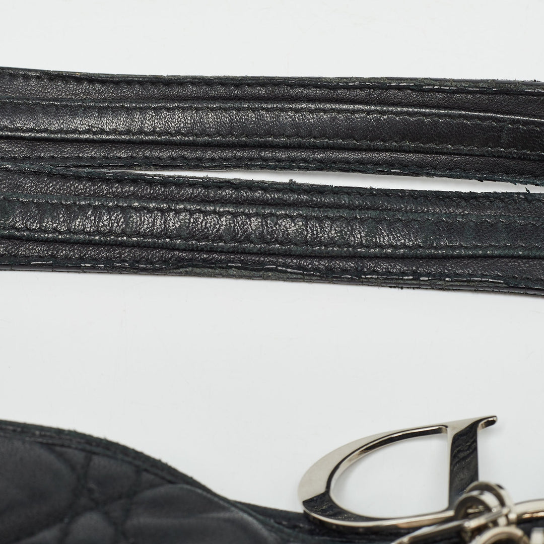 Top quality Dior Black Cannage Quilted Leather Soft Lady  Tote