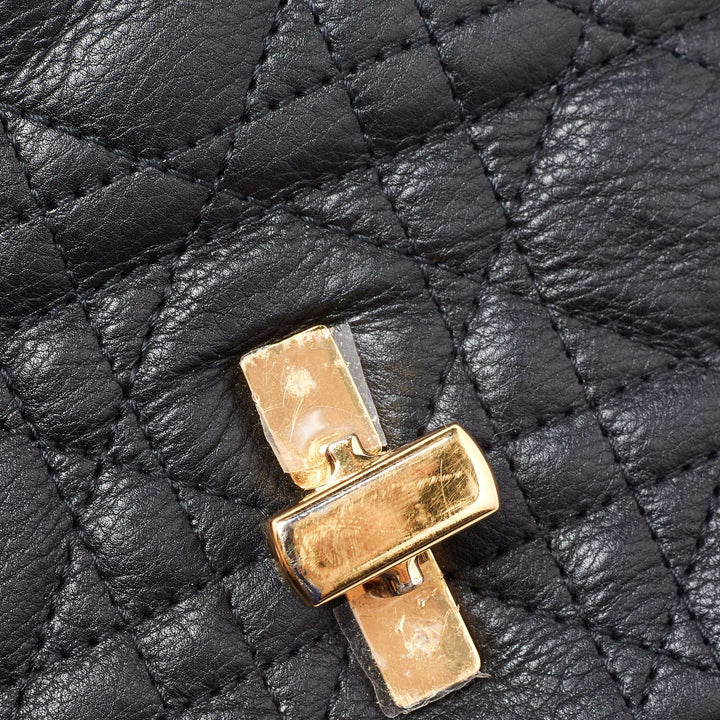 Top quality Dior Black Cannage Leather Small Caro Shoulder Bag
