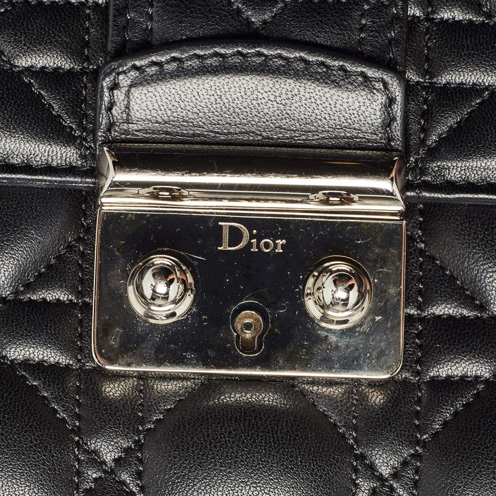 Top quality Dior Black Cannage Leather Miss  Promenade Shoulder Bag