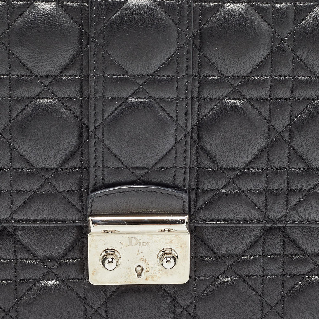 Top quality Dior Black Cannage Leather Miss  Promenade Shoulder Bag