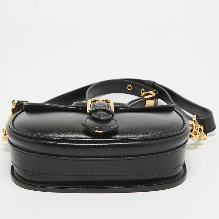 Top quality Dior Black Leather Small Bobby Bag