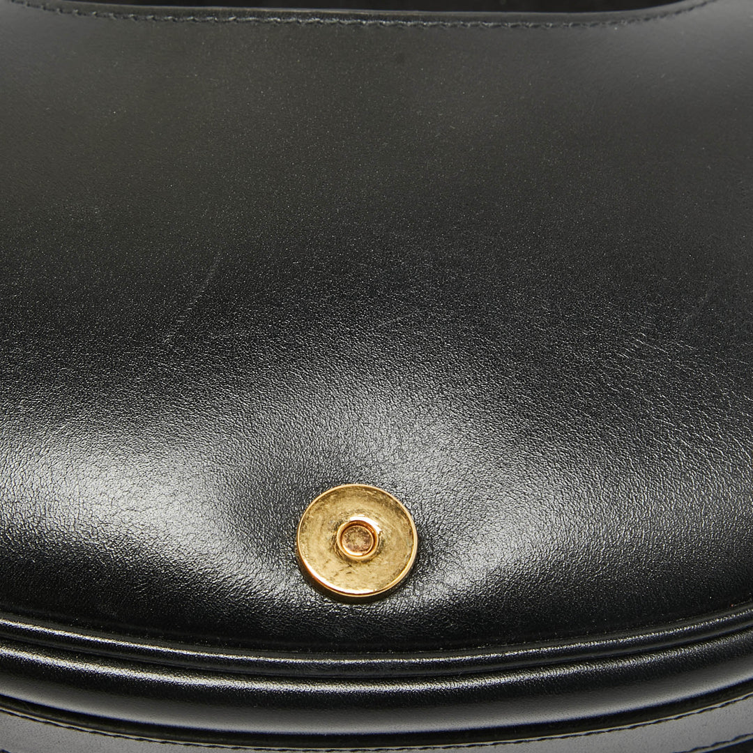 Top quality Dior Black Leather Small Bobby Bag