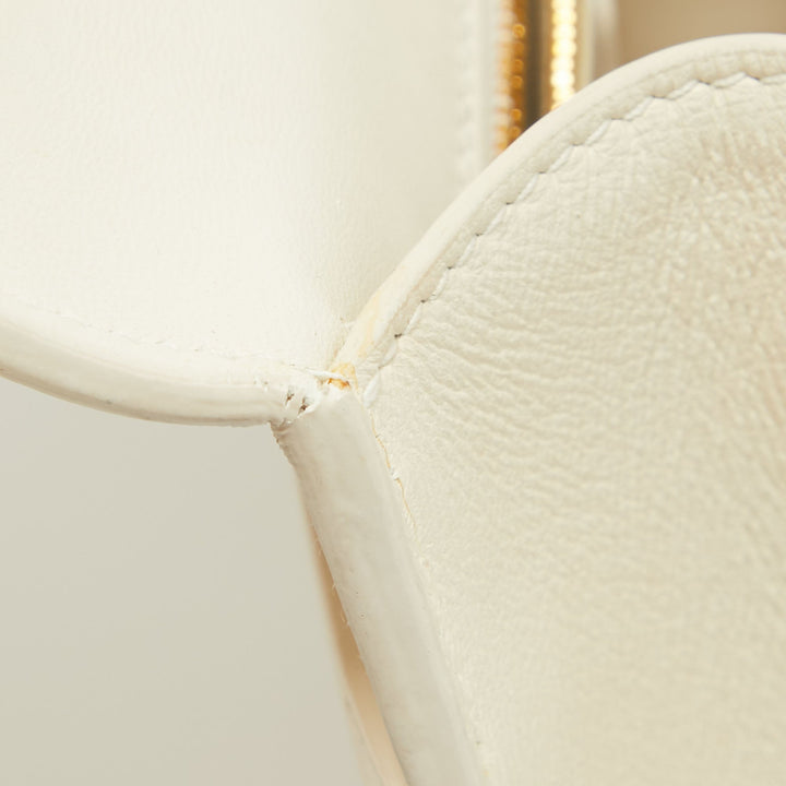 Top quality Dior Off -White Leather 30 Montaigne Shoulder Bag