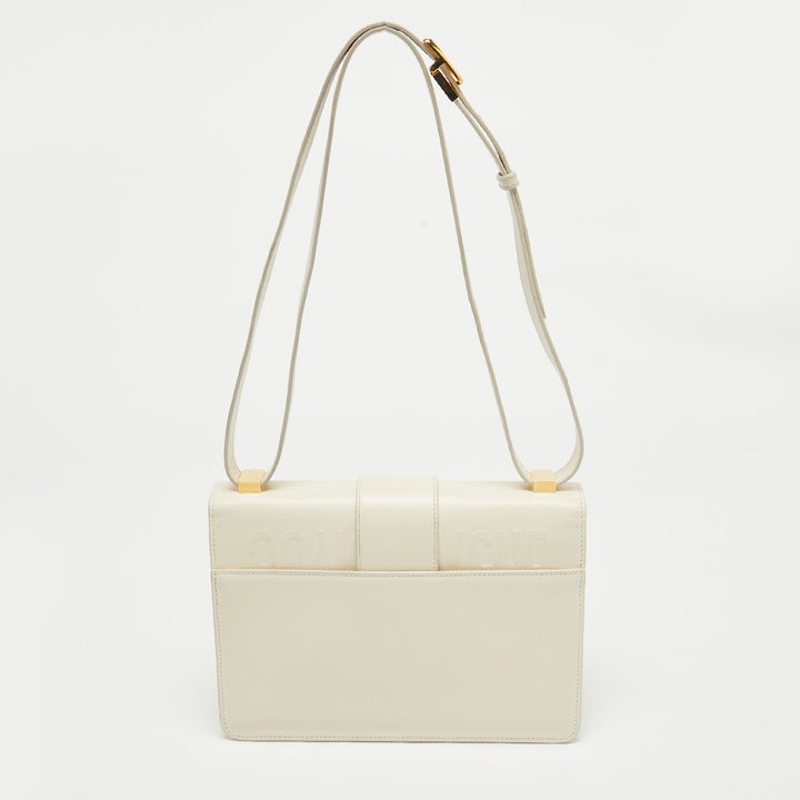 Top quality Dior Off -White Leather 30 Montaigne Shoulder Bag