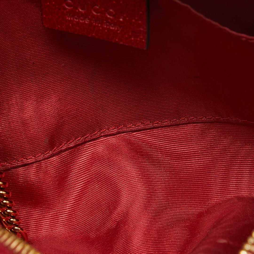 GUCCI Multicolor Canvas and Leather Mini Ophidia Crossbody Bag