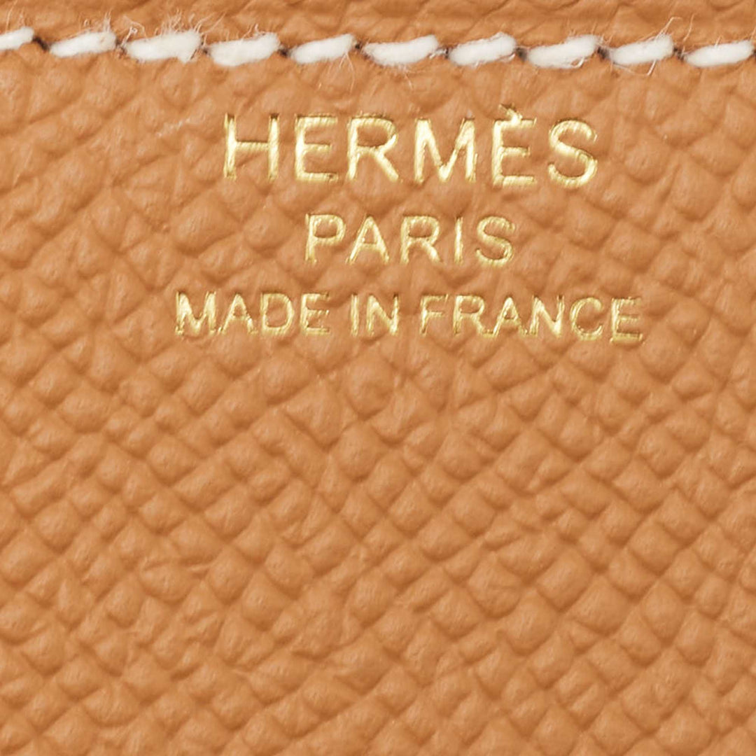 Premium Handmade Hermes Gold Epsom Leather Della Cavalleria Mini Bag