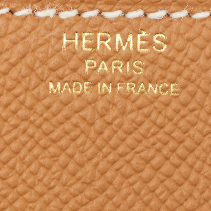 Premium Handmade Hermes Gold Epsom Leather Della Cavalleria Mini Bag