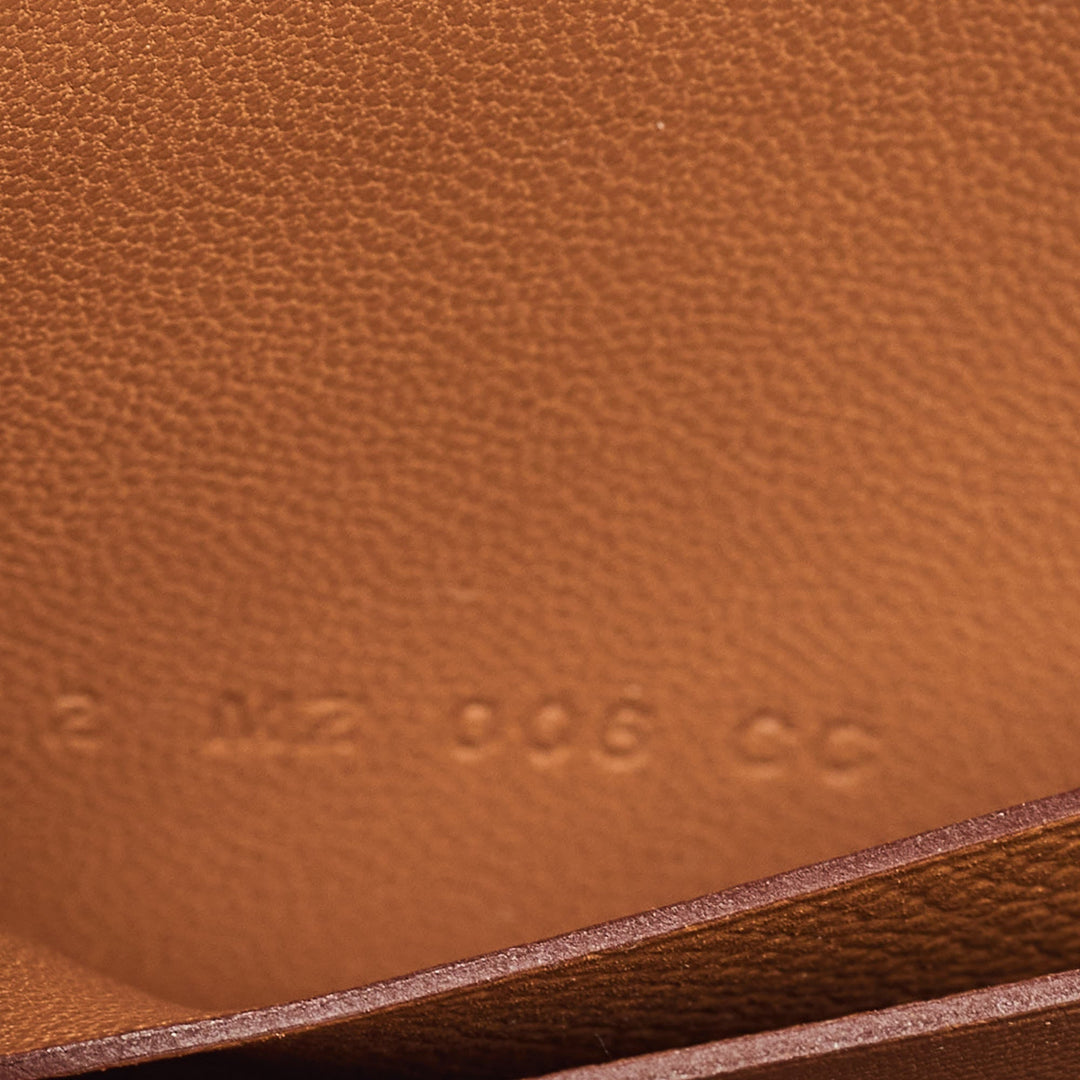 Top quality Hermes Gold Epsom Leather Constance Slim Wallet