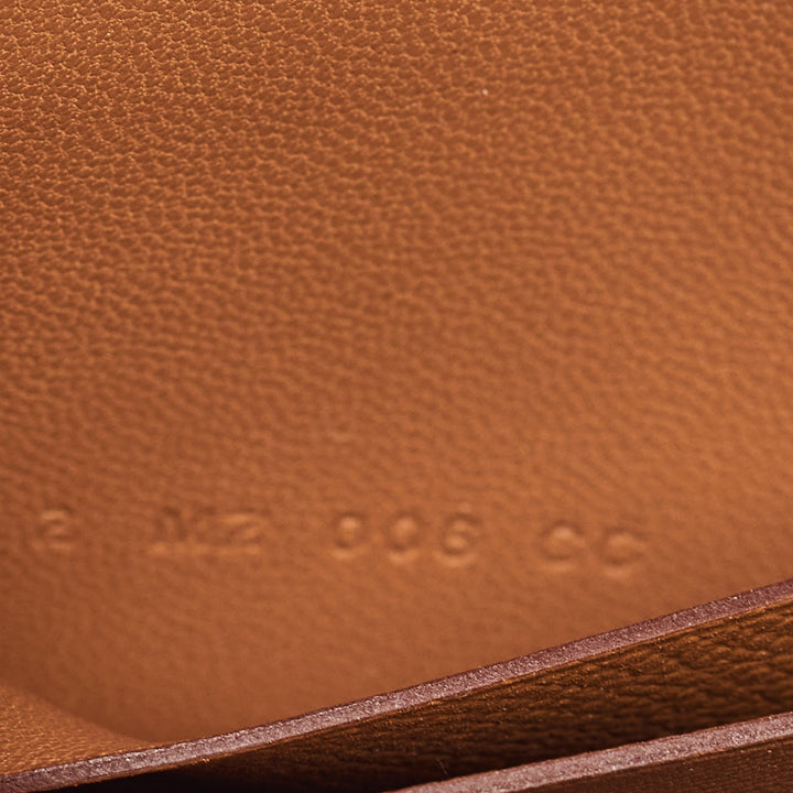Top quality Hermes Gold Epsom Leather Constance Slim Wallet