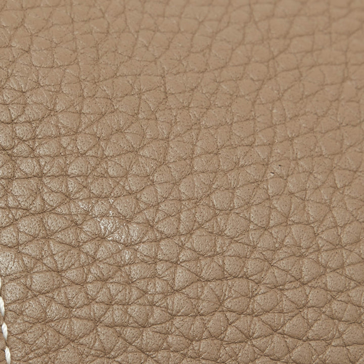 Premium Handmade Hermes  Etoupe Togo Leather Jypsiere 28 Bag