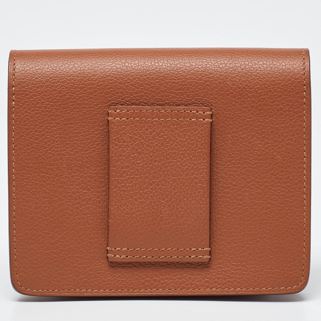 Premium Handmade Hermes Chai Evercolor Roulis Slim Wallet