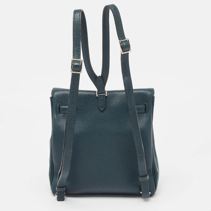 Top quality Hermes Vert Cypress Togo Leather Kelly Ado II Backpack
