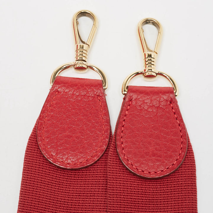 HERMES Rouge Vif Taurillon Clemence Leather Evelyne I GM Bag
