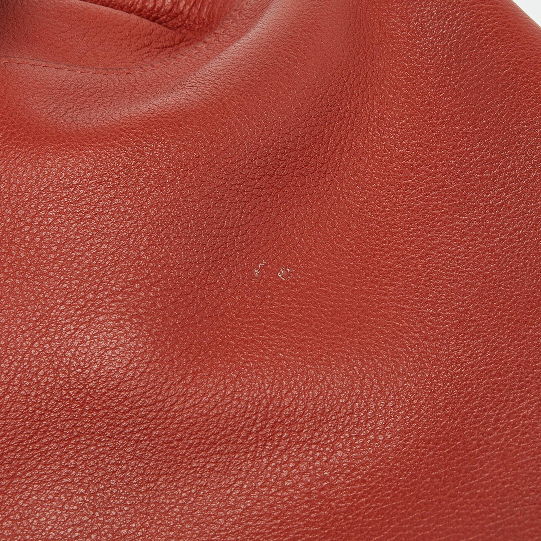 Top quality Hermes Cuivre Evercolor Leather Palladium Finish Lindy 34 Bag