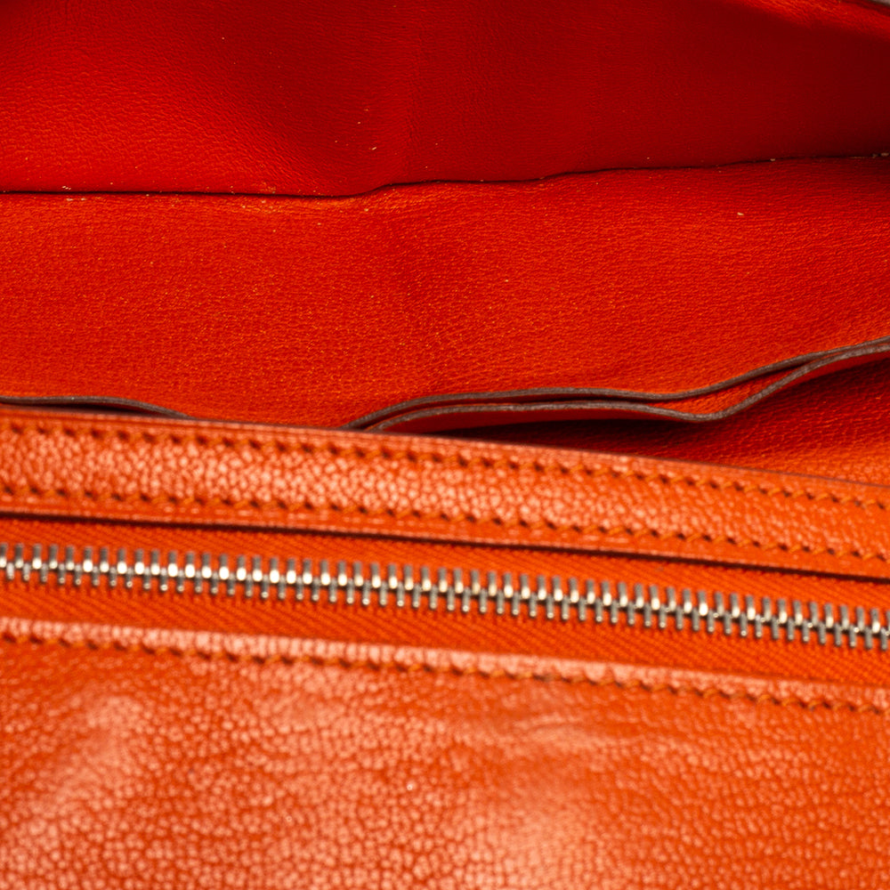 Top quality Hermes Feu Mysore Leather Bearn Gusset Wallet