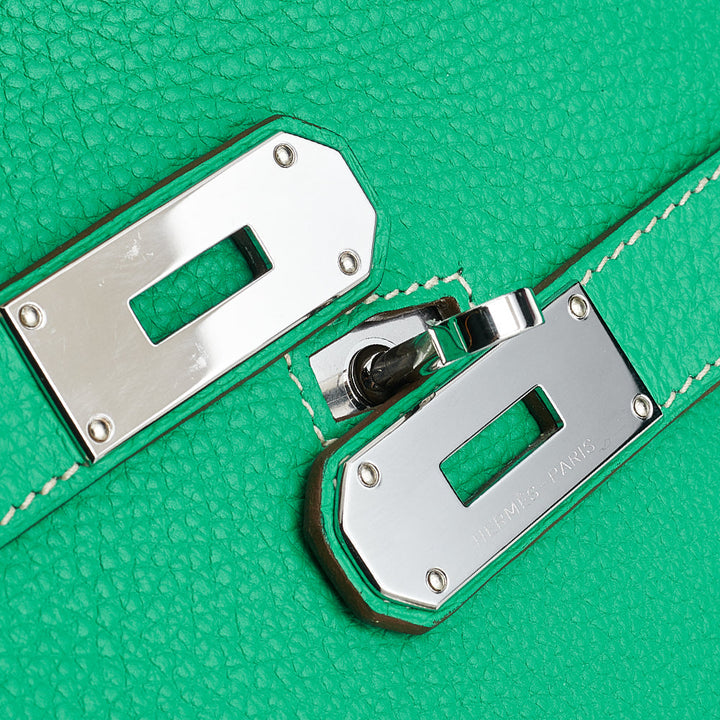 Top quality Hermes Bambou/Gris Tourterelle Togo Leather Jypsiere 34 Bag