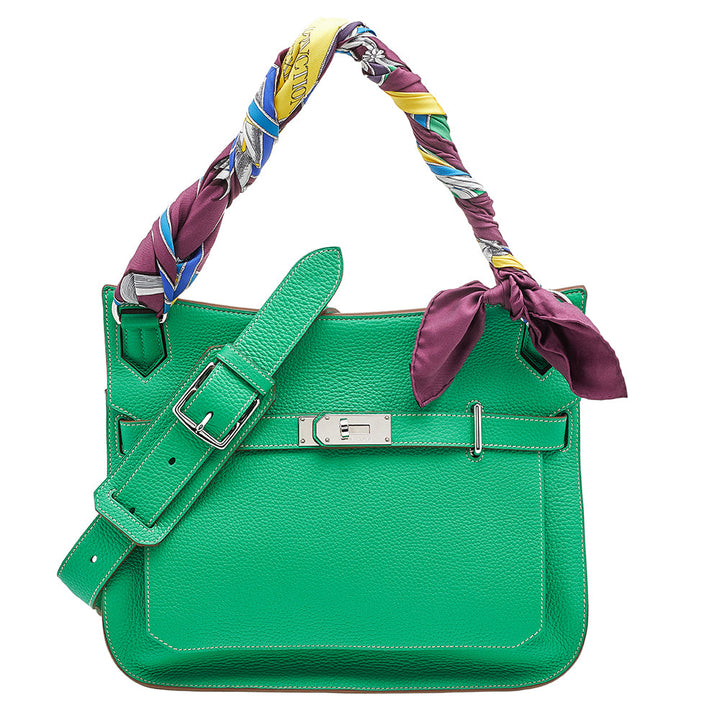 Top quality Hermes Bambou/Gris Tourterelle Togo Leather Jypsiere 34 Bag